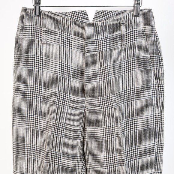 Brunello Cucinnelli SS/19 Beige & Black Linen Check Trousers - Picture 4 of 16